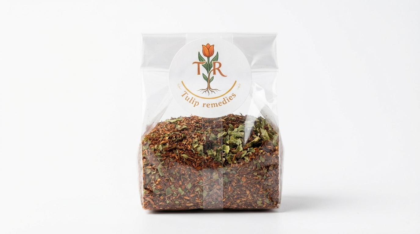 Broadleaf Plantain & Rooibos Herbal Tea by Tulip Remedies